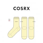 COSRX_코스알엑스 의 남, 여 공용 자수 수면 중목양말 제작사례.