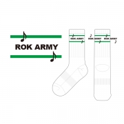 육군본부 정신전력문화과_ROK ARMY의 남자 스포츠 장목양말 제작사례